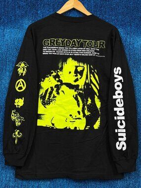 G59 Records x The Suicideboys Grey Day Tour Long Sleeve L